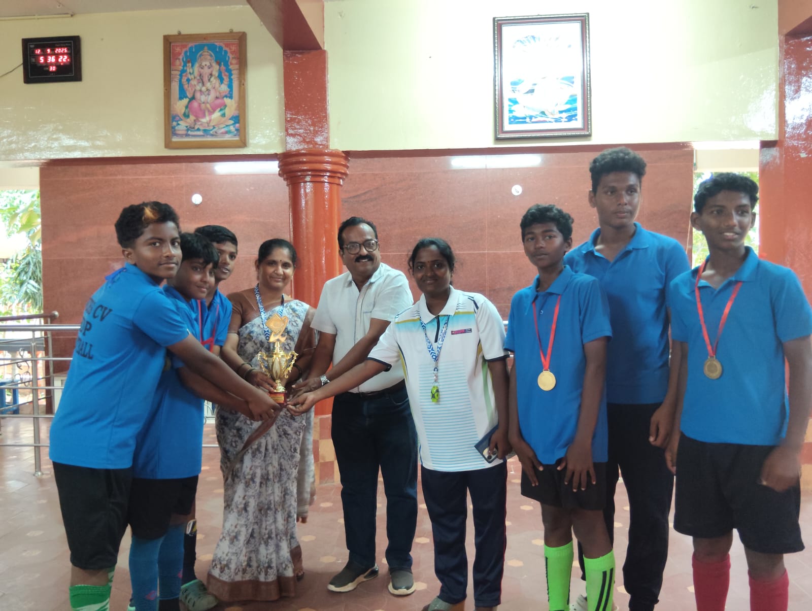 Interschool football tournament